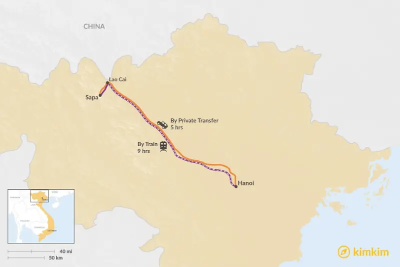 how to get to sapa