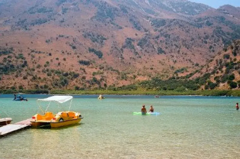 lake kournas – tranquil escape