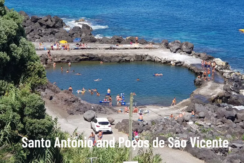 santo antónio and poços de são vicente