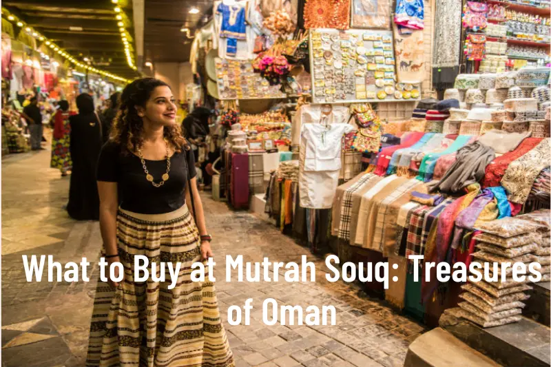 what to buy at mutrah souq treasures of oman