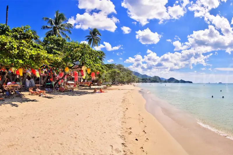 white sand beach, koh chang