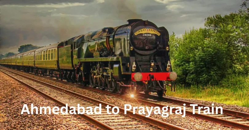 ahmedabad to prayagraj train