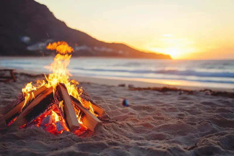 catch the sunrise at promenade beach