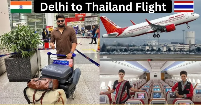 delhi to thailand flight