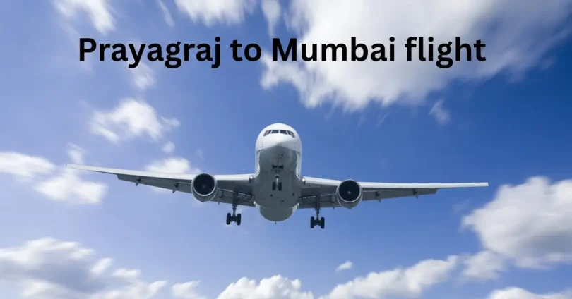 prayagraj to mumbai flight