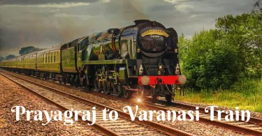 prayagraj to varanasi train