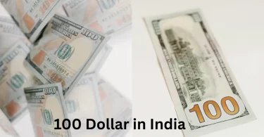 100 dollars in india