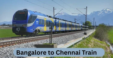 bangalore to chennai train