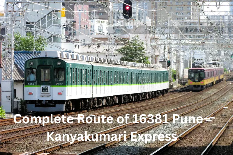 complete route of 16381 pune–kanyakumari express