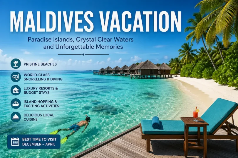 Maldives vacation