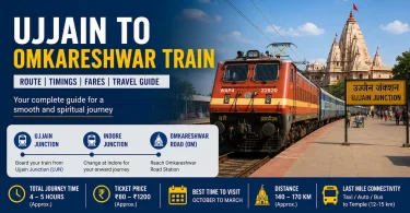 ujjain to omkareshwar train