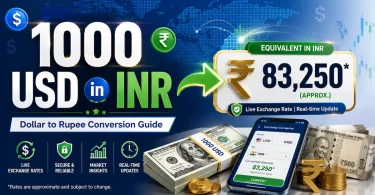 1000 usd in inr