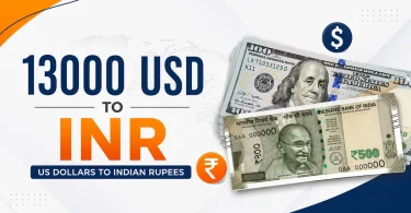 13000 usd to inr