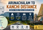 arunachalam to kanchi distance